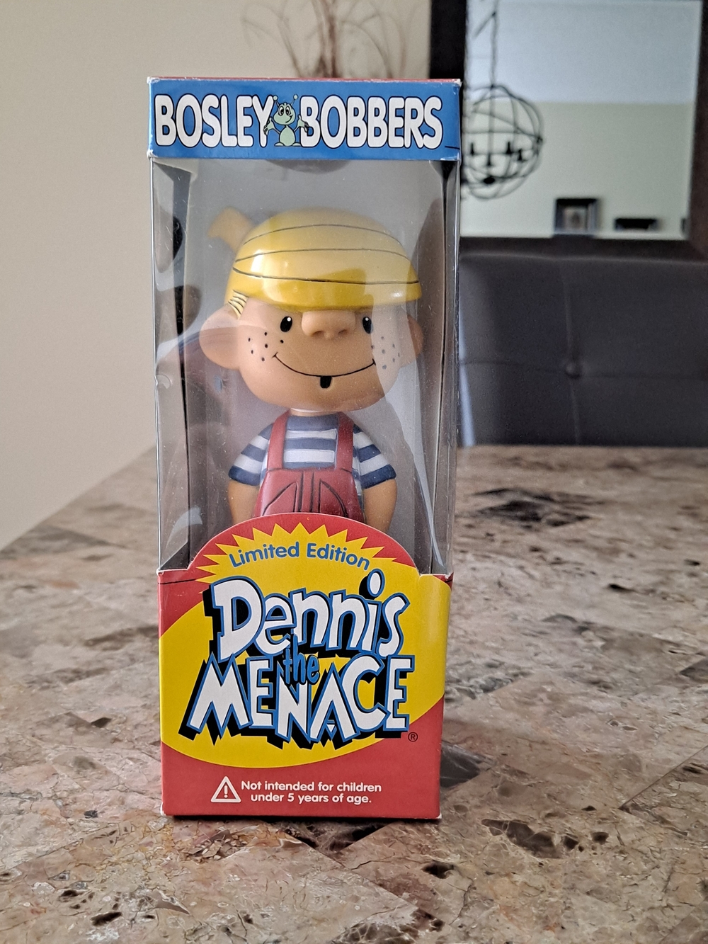 NIB Dennis The Menace Limited Edition Bosley Bobbers Bobblehead 2002